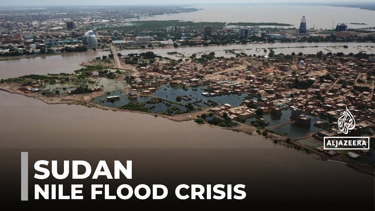 Sudan flooding: The Nile's rising water levels affecting towns