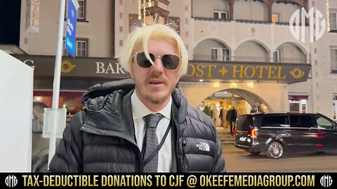 OMG 💥 O’KEEFE INFILTRATES DAVOS WORLD ECONOMIC FORUM