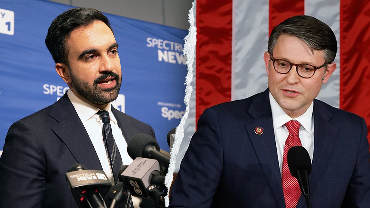 SPEAKER OF THE HOUSE MIKE JOHNSON SLAMS ZOHRAN MAMDANI AS RADICAL.