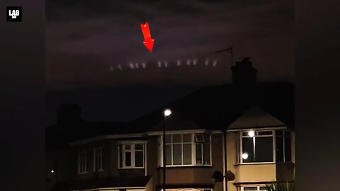 Mothership Seen over East London
