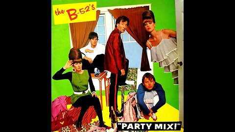 The B-52's - Party Mix! (12.Mini-Album.UK) 1981 Vinyl