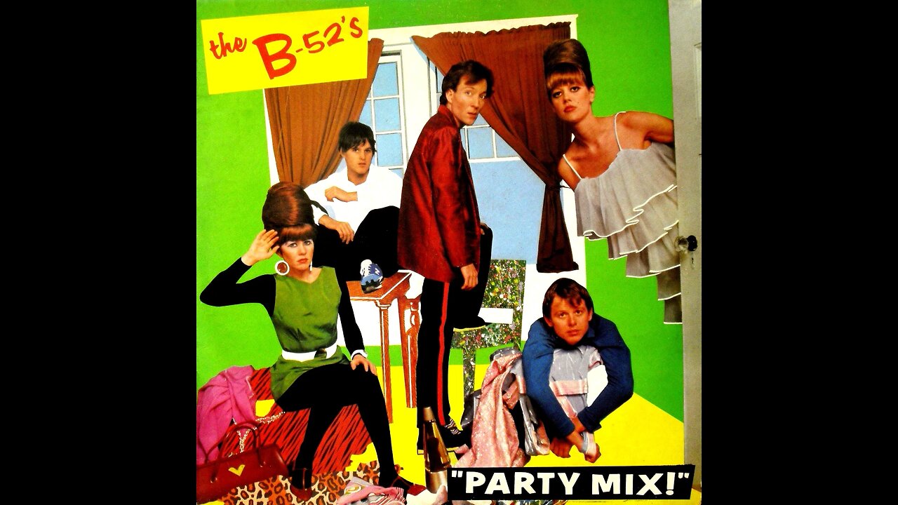 The B-52's - Party Mix! (12.Mini-Album.UK) 1981 Vinyl