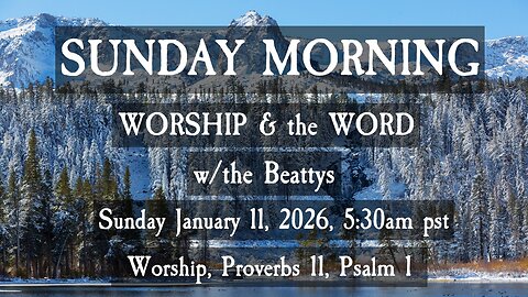 🌞 SUNDAY MORNING ✝️