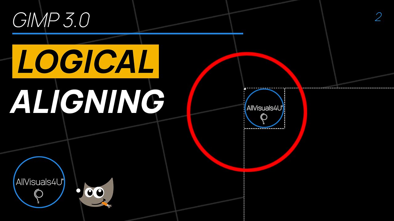 🎯 Alignment Tool Gimp - GIMP Align Layers - GIMP Align Tool - GIMP Center Layer On Canvas