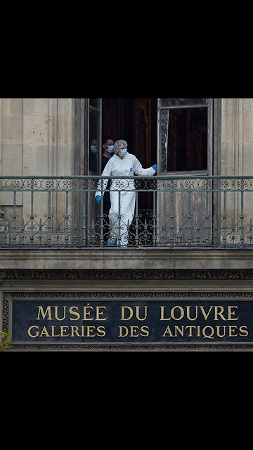 Robo de película en el Louvre a plena luz del día