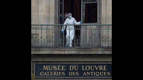 Robo de película en el Louvre a plena luz del día