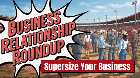 Do A Relationship Roundup Today To Supersize Your Business!