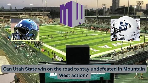 Hawaii is hosting a good Utah State team in a Mountain West clash