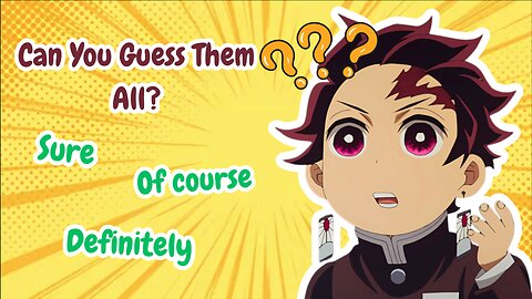 Demon Slayer Quiz Challenge ⚡ | Can You Reach Hashira Level? 🏯🔥