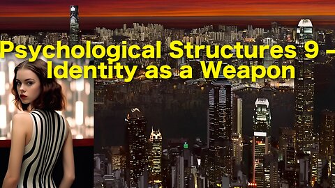Psychological Structures 9 – Identity as a Weapon