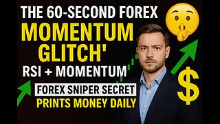 THE 60-SECOND FOREX "MOMENTUM GLITCH"! 🤫 RSI + Momentum Forex Sniper Secret Money Payouts Daily!