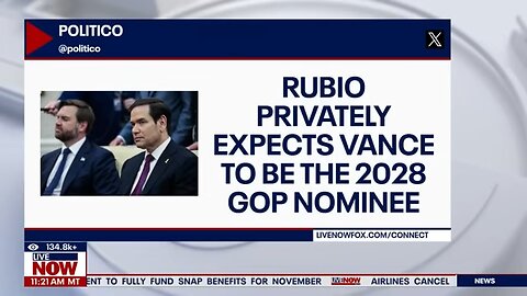 Rubio confides VP Vance is 2028 GOP frontrunner