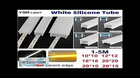 1-5M Recessed White Silicone Tube Border Led Neon Flexible Channel Holder Easy Review