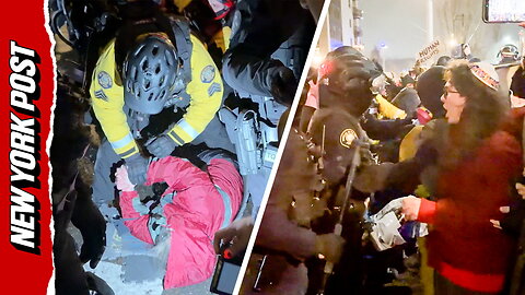 Clashes erupt between Portland protesters and police following ICE shooting