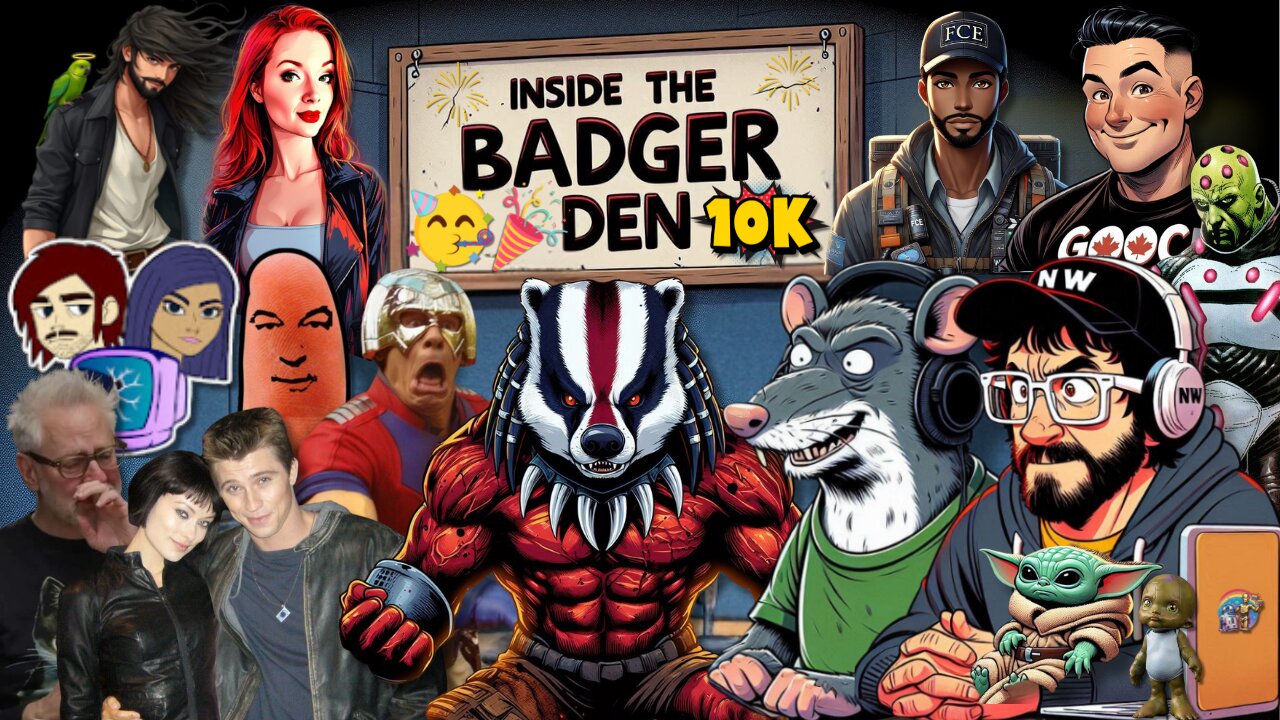 Inside The Badger Den - Ep.96 | 10,000 Sub CELEBRATION! Fate Of The DCU! Tron Franchise DEREZZED!