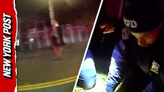 Video shows wild NYPD foot chase in Bronx