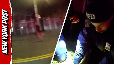 Video shows wild NYPD foot chase in Bronx