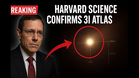 AVI LOEB ADMITS 3IATLAS INTERSTELLAR OBJECT IS ALIEN TECH HARVARD BOMBSHELL