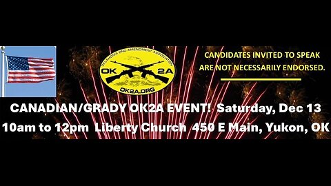 Canadian/Grady OK2A Event, 12-13-25