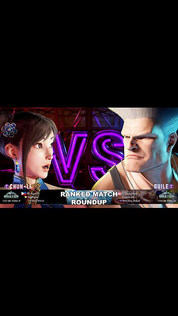 Kuya Kalbo SF6 Ranked Roundup. Chun Li Master Rank [Hori Fight Stick]