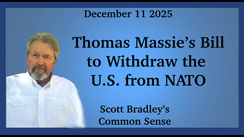 Thomas Massie's Bill to Withdraw the United States from NATO