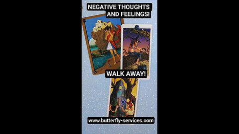 HOW TO DEAL WITH NEGATIVE THOUGHTS AND EMOTIONS! SPEAK YOUR MIND #TAROTREADING #SHORTS CREATIVITY