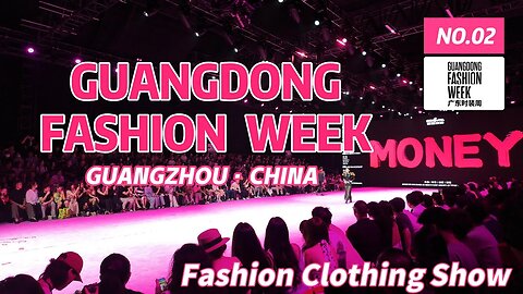 🌟 【4K】GUANGDONG FASHION WEEK: Where Technology Meets Haute Couture 🇨🇳 #fashionweeks