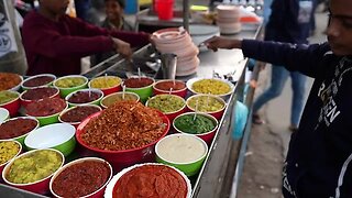 Bengali Rice Cake with 13 Unique Pickles _ Street Food