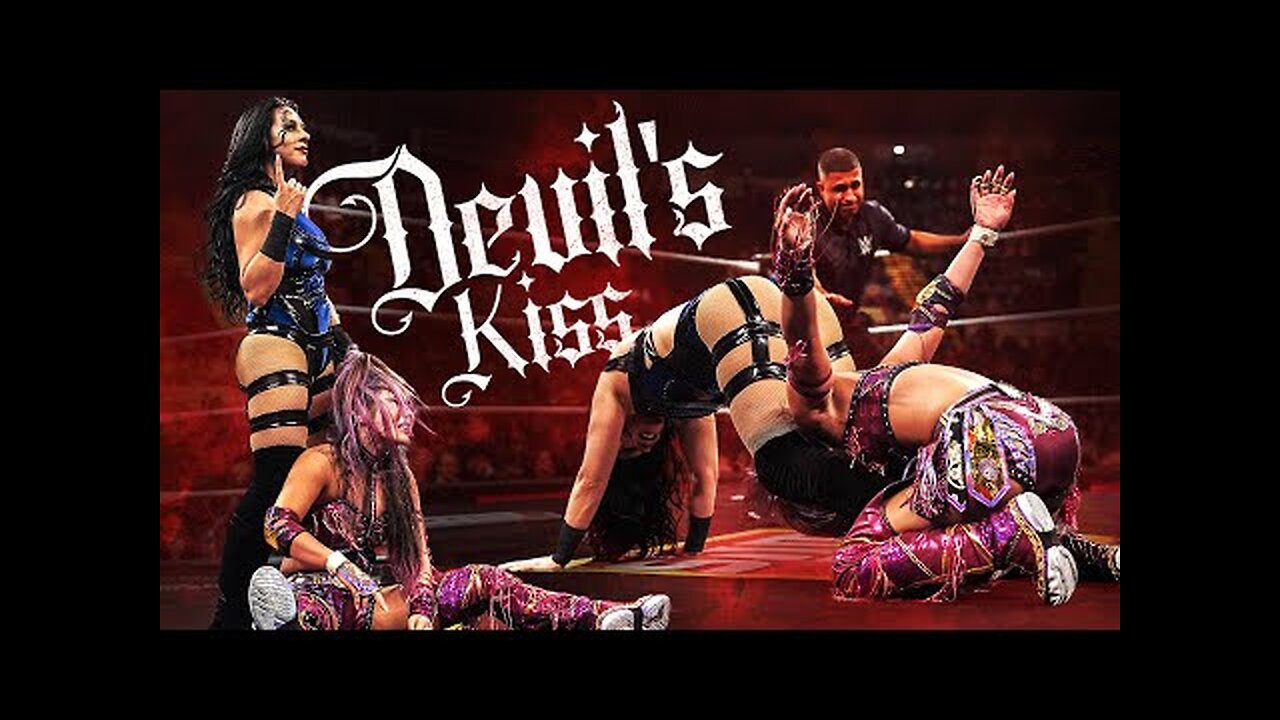 Stephanie Vaquer drops the Devil’s Kiss again and again - WWE