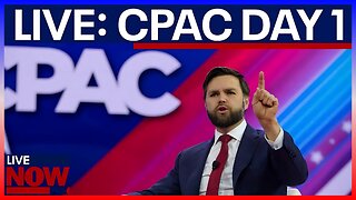 LIVE CPAC DAY 1: JD Vance Speaking Now as Trump Marks One Month in Office