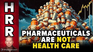 Pharmaceuticals are NOT health care, and making them cheaper won't make America HEALTHY again
