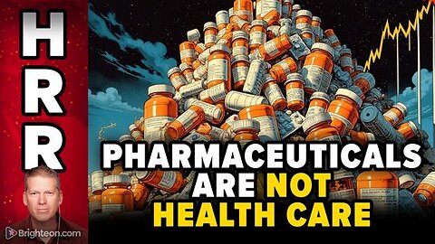 Pharmaceuticals are NOT health care, and making them cheaper won't make America HEALTHY again 