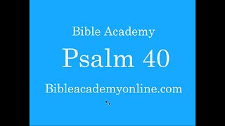 Psalm 40