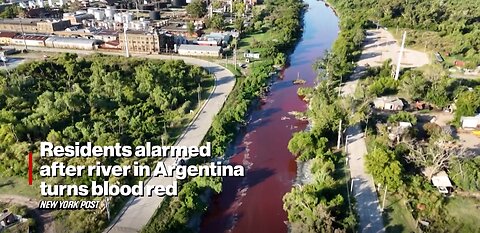 Rivers turning into blood: the plagues of Egypt are returning