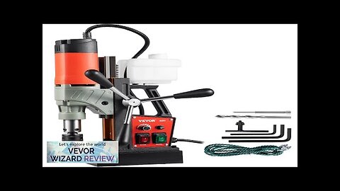 VEVOR Magnetic Drill 1200W 1.57" Boring Diameter 2922lbf/13000N Portable Electric Mag Review