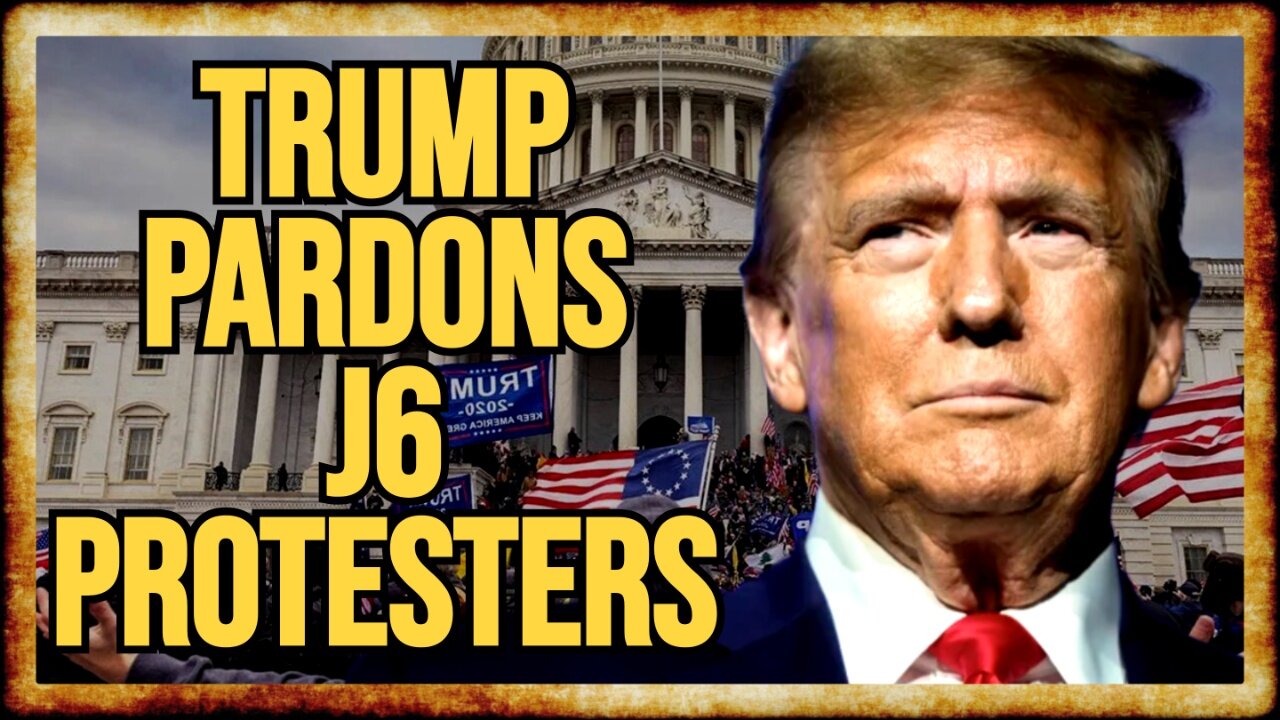 Trump Pardons OVER 1,000 J6 Prisoners on DAY ONE