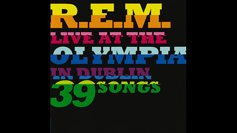 R.E.M. - Live At The Olympia In Dublin 39 Songs (Europe) 2009 2xCD