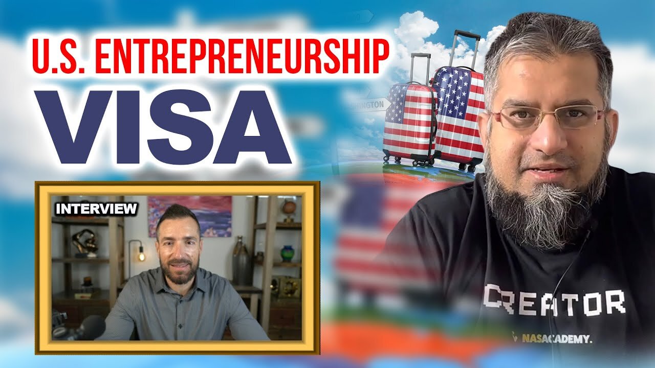 U.S. Entrepreneurship Visa | Interview | Zeeshan UsmaniApply here https://info.h1b.biz/expert-path