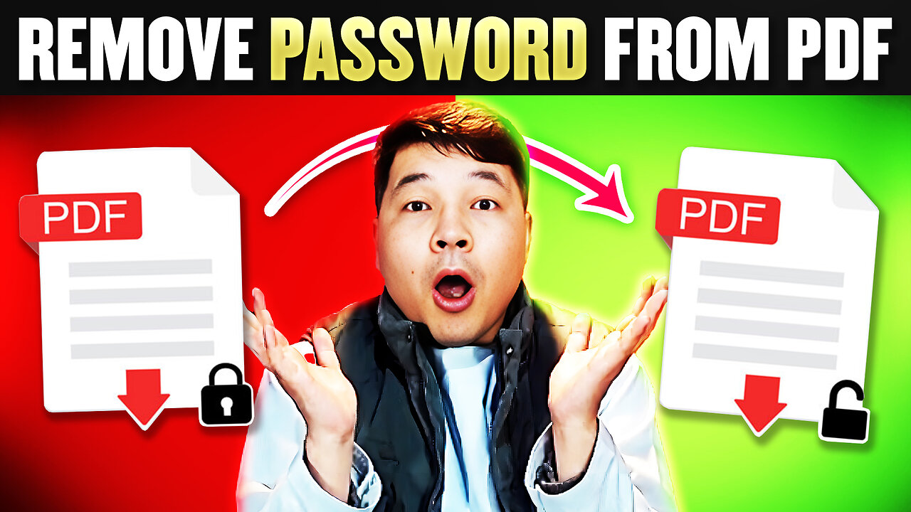How to Remove Password from a PDF File – 2 Simple Ways (Fast & Free!)