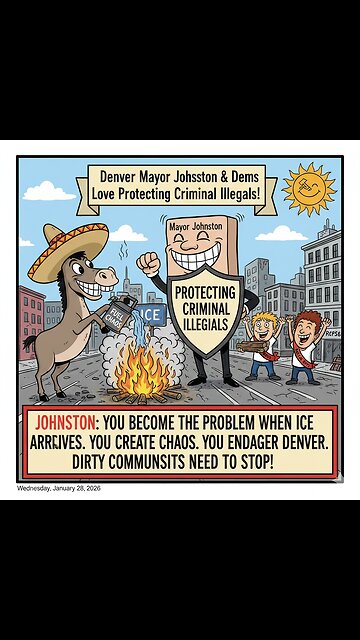 Denver Mayor Johnston & Dems Fuel Chaos – They Love Protecting Criminal Illegals!