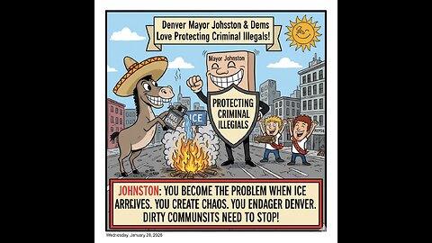 Denver Mayor Johnston & Dems Fuel Chaos – They Love Protecting Criminal Illegals!