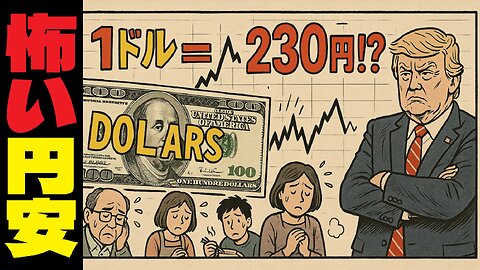 🤣FX：1ドル230円の衝撃！80兆円の対米投資で円安は、どこまで進むのか？ #トランプ関税 #対米投資80兆円 #円安