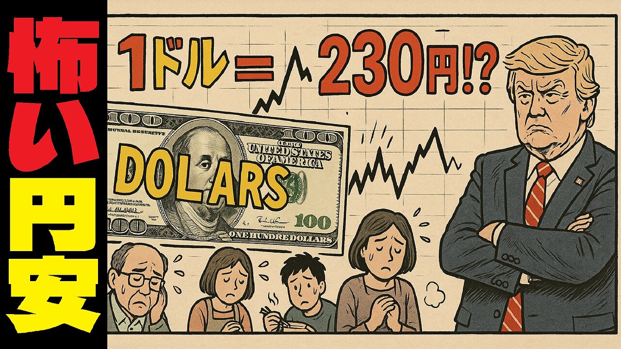 🤣FX：1ドル230円の衝撃！80兆円の対米投資で円安は、どこまで進むのか？ #トランプ関税 #対米投資80兆円 #円安