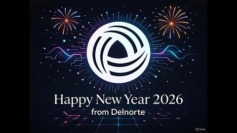 Happy new year 2026 from DelNorte