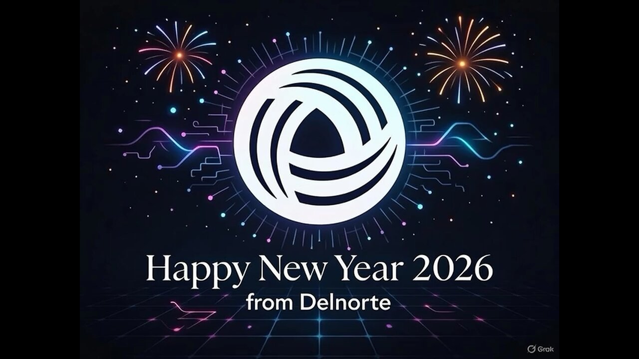 Happy new year 2026 from DelNorte