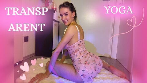 Lingerie Girls Yoga Mia 🌸 Find Your Calm 🌸 Gentle Morning Yoga Flow for Inner Peace 4K HD