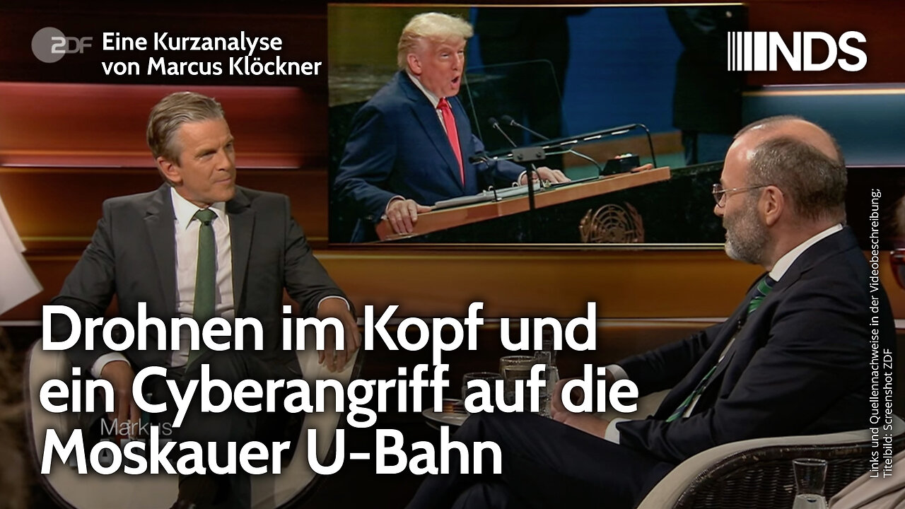 Drohnen im Kopf und ein Cyberangriff auf die Moskauer U-Bahn | Marcus Klöckner | NDS-Podcast