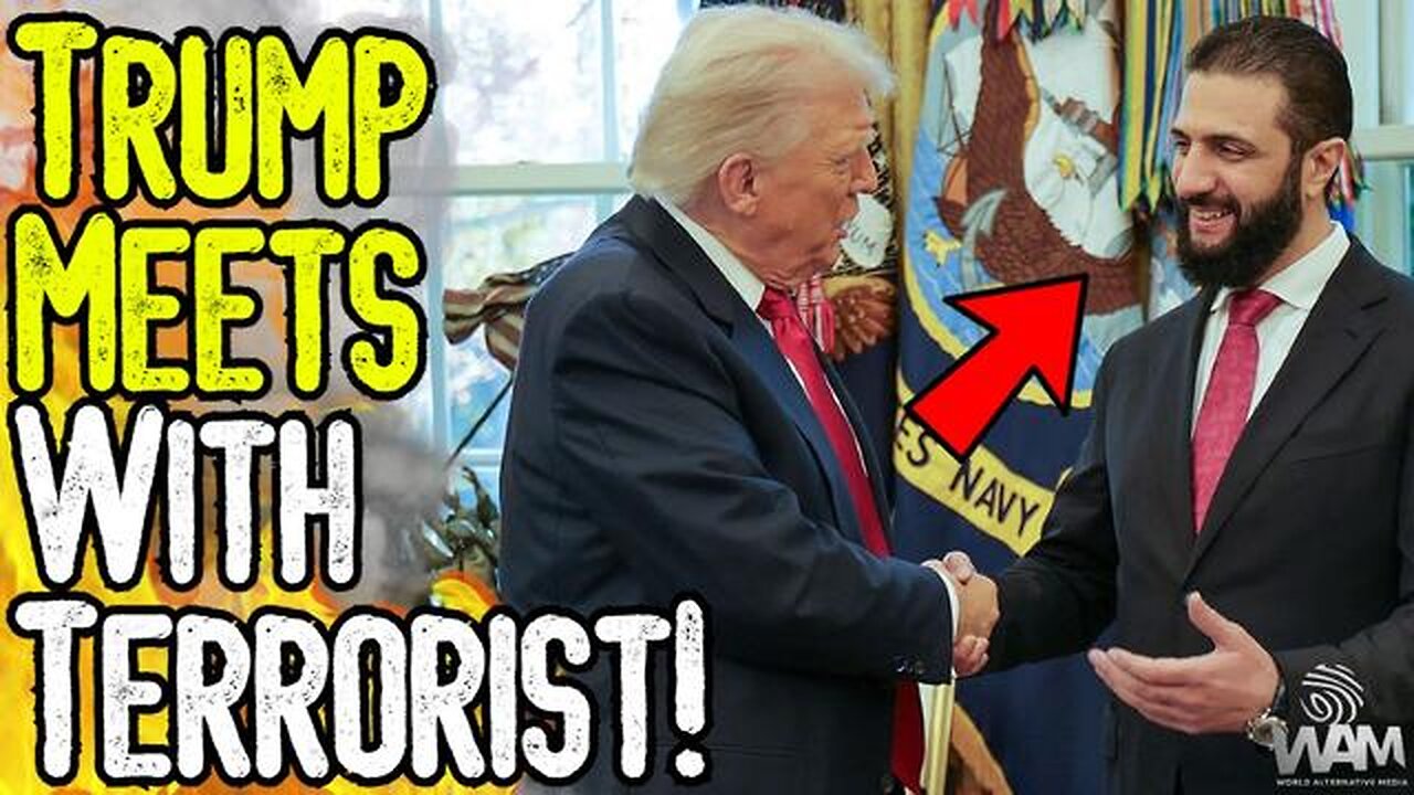 INSANE: TRUMP MEETS WITH TERRORIST! - Invites Jolani To White House As Christians Tortured In Syria