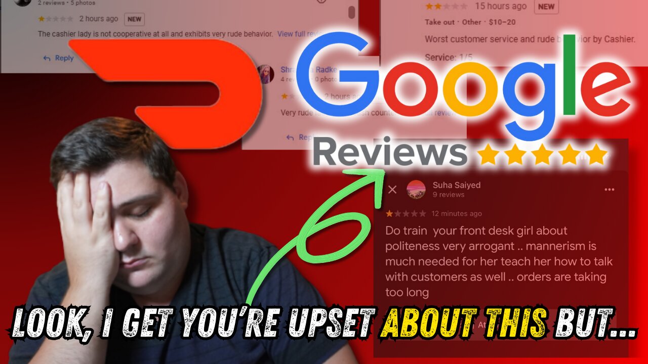 Business Owner EXPOSED Doordash Drivers for Leaving Bad Reviews for Poor Service! The Truth!