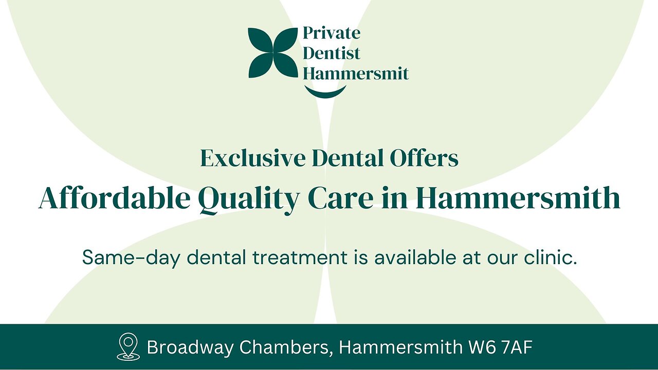 Exclusive Dental Offers in Hammersmith – Smile More, Spend Less!